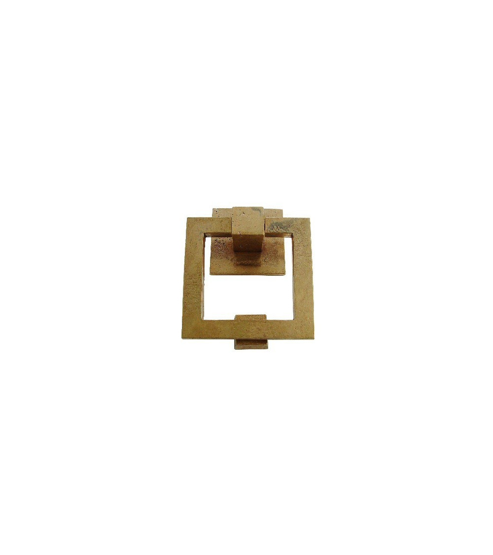 Genuine bronze door knocker - model BT1519 - designer handle