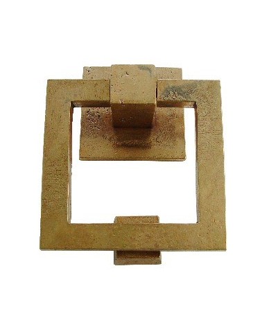 Genuine bronze door knocker - model BT1519 - designer handle