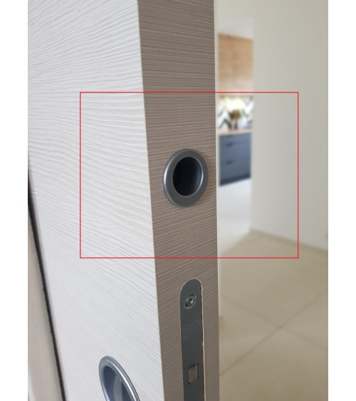 Finger pull for sliding door Mandelli Italy - designer handle