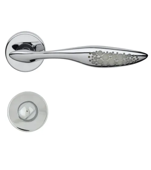 Fluorescent Morfeo WC door handle - designer handle