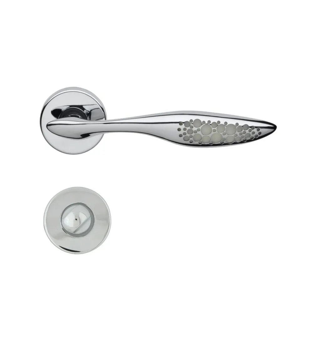 Fluorescent Morfeo WC door handle - designer handle