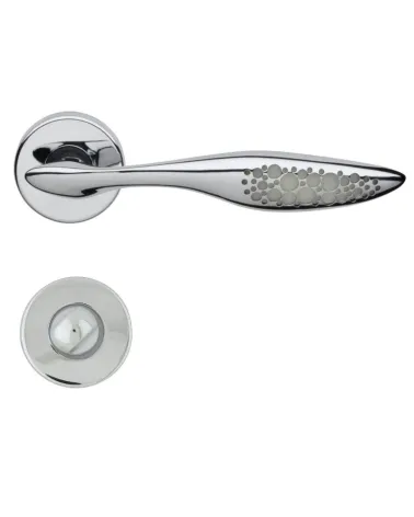 Fluorescent Morfeo WC door handle - designer handle