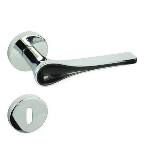 DOM Polaris R door handle with key L - designer handle