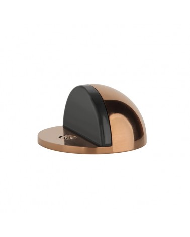 Matt gold door stops DS21, floor mounted - designer handle