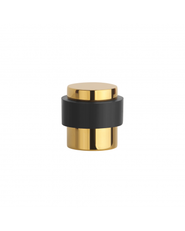 Polished gold door stop 1719 design handle