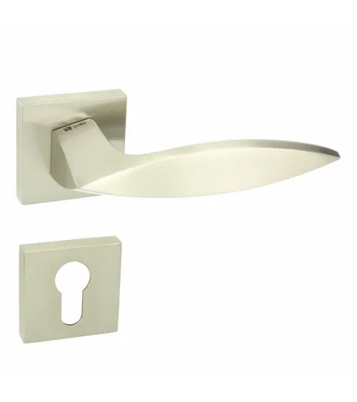 Quezo QR Designer Door Handle with Key I - designer hardware