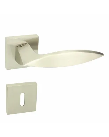 Quezo QR Designer Door Handle with Key L - designer hardware