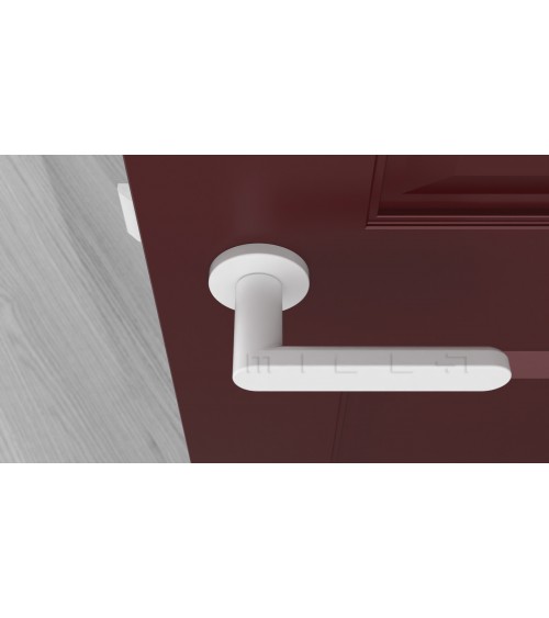 White ALORA door handle design handle