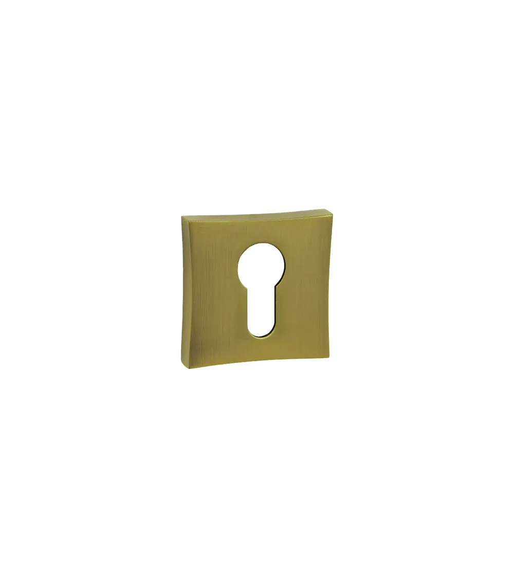 DOM ORO-QR keyhole I escutcheon - designer hardware