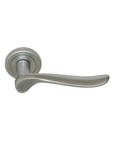 Orphée pearl chrome door handle — Lacquered chrome