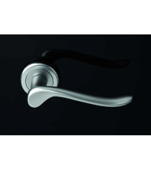 Orphée pearl chrome door handle — Lacquered chrome