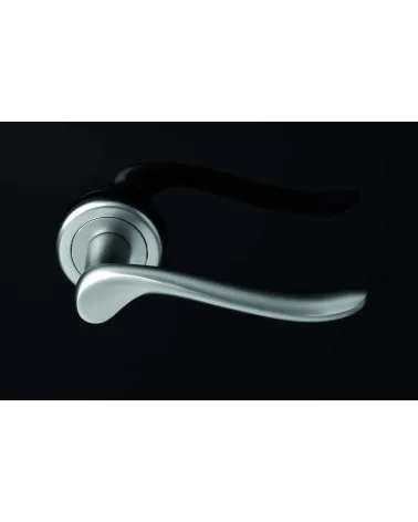 Orphée pearl chrome door handle — Lacquered chrome