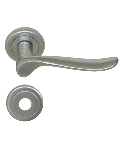 Orphée pearl chrome door handle — Lacquered chrome