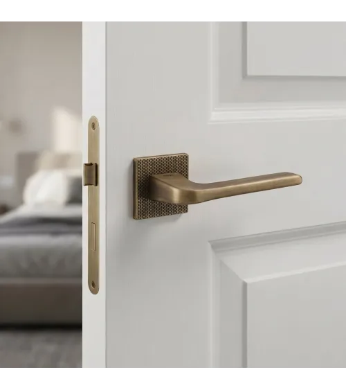Matt antique patina door handle TUPAI 4007-T2 designer handle