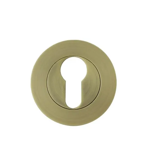 DOM ORO-R Keyhole Escutcheon I - designer ironmongery