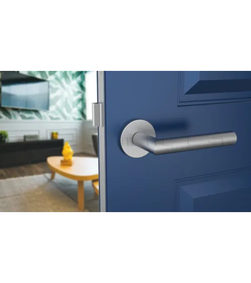 Satin chrome door handle ARABIS design handle