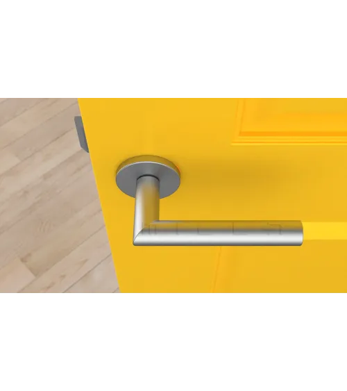 Satin chrome door handle ARABIS design handle