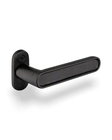 Black iron lever handle