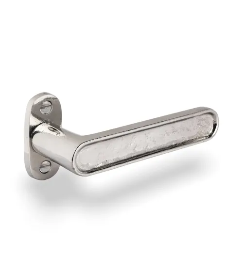 Black iron lever handle