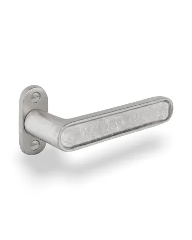 Black iron lever handle