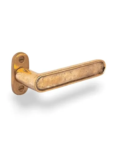 Black iron lever handle