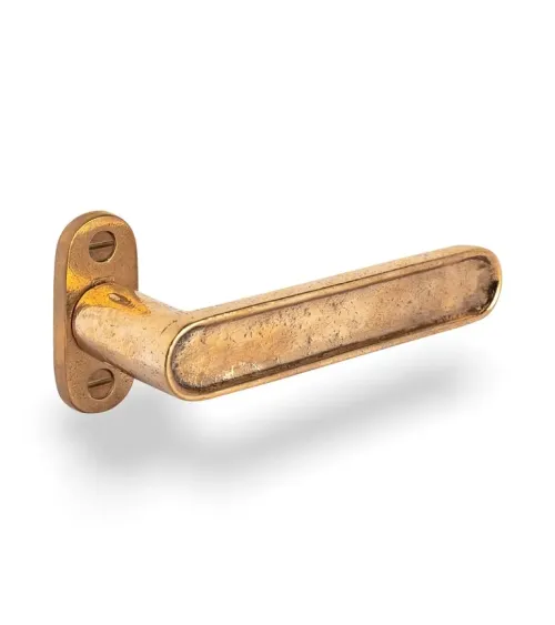 Black iron lever handle