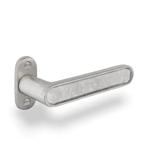 Black iron lever handle