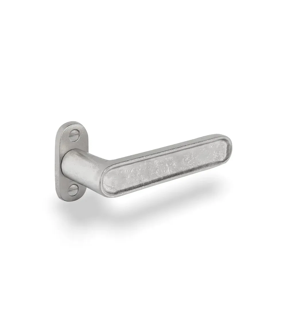 Black iron lever handle