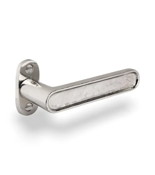 Black iron lever handle