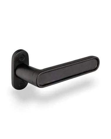 Black iron lever handle