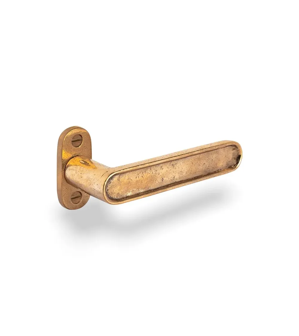 Black iron lever handle