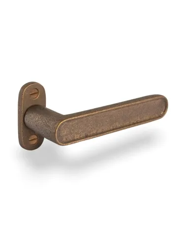 Black iron lever handle