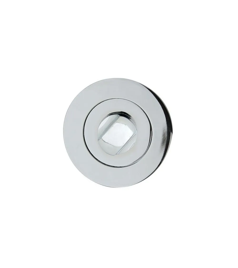 DOM ORO-R WC keyhole escutcheon - designer hardware