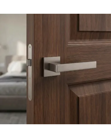 Titanium Door Handle with soft glow - Model TUPAI 2275