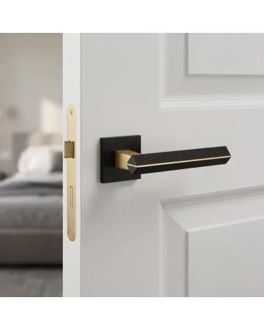 Chic and Stylish Modern Textured Door Handle - CARRERA
