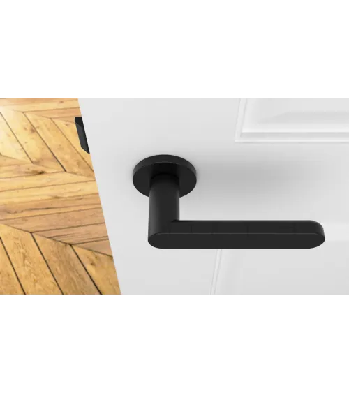 Black ALORA door handle designer handle