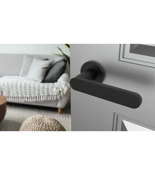 Black ALORA door handle designer handle