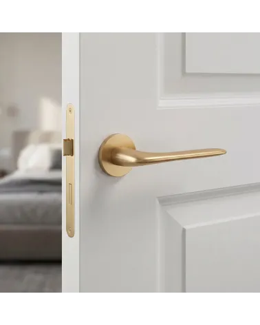 VIOLA matt gold door handles