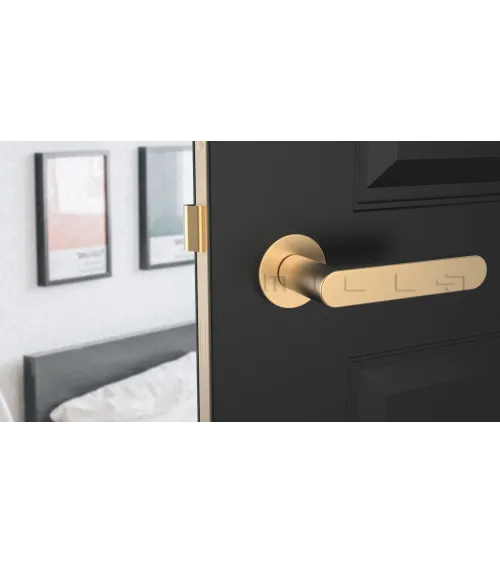 Matt gold ALORA door handle design handle