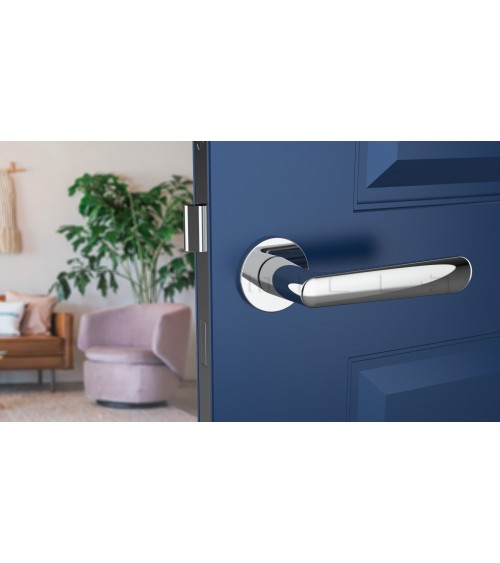 ARIA polished chrome door handle designer handle