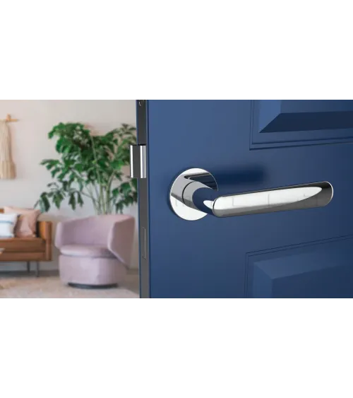 ARIA polished chrome door handle designer handle