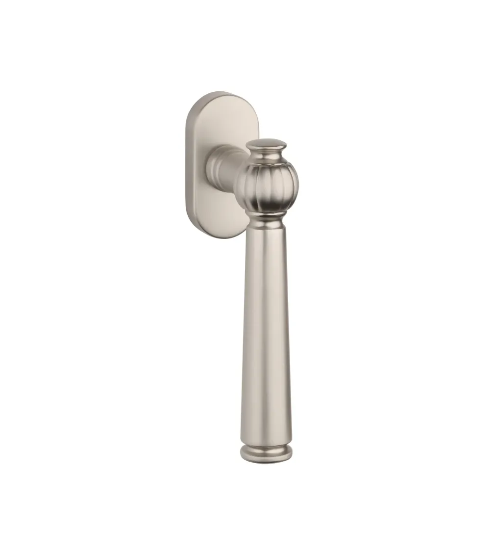 TUKA matt nickel aluminium window handle