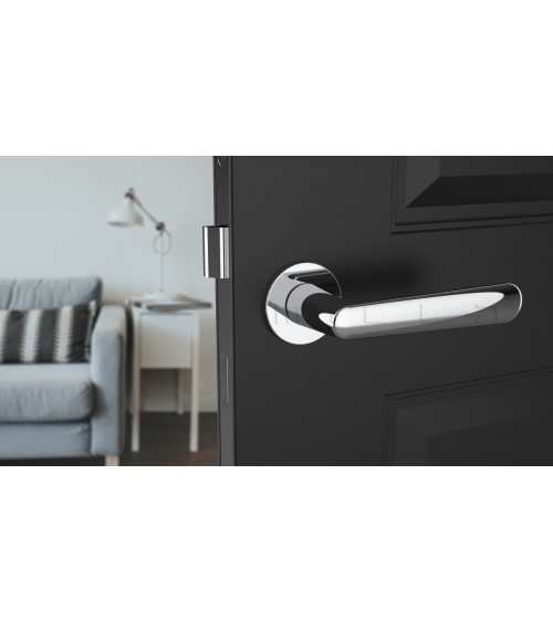 ARIA polished chrome door handle designer handle