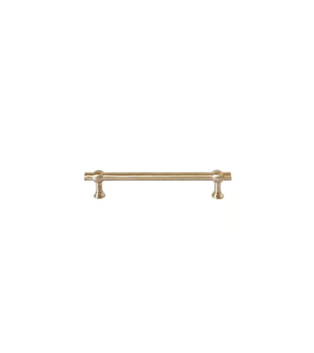 COMT CDF 300 mm unlacquered brushed brass pull handle | MillaPoignees
