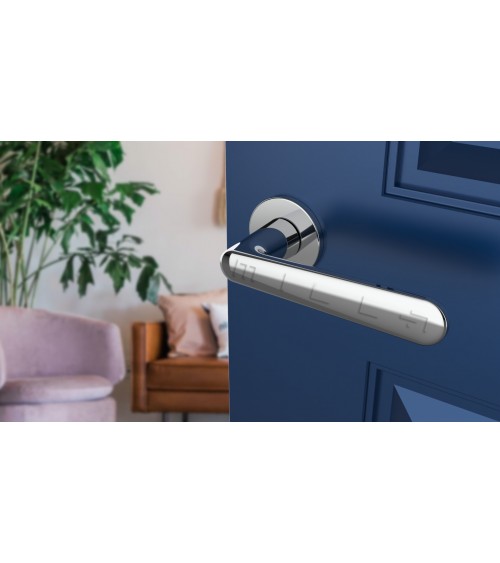 ARIA polished chrome door handle designer handle