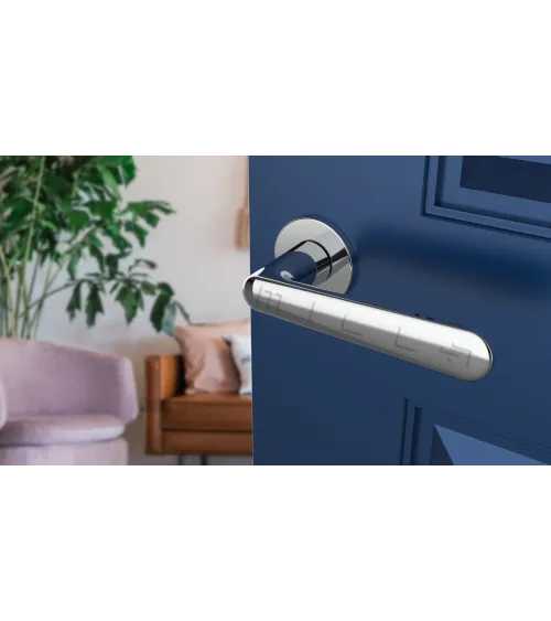 ARIA polished chrome door handle designer handle