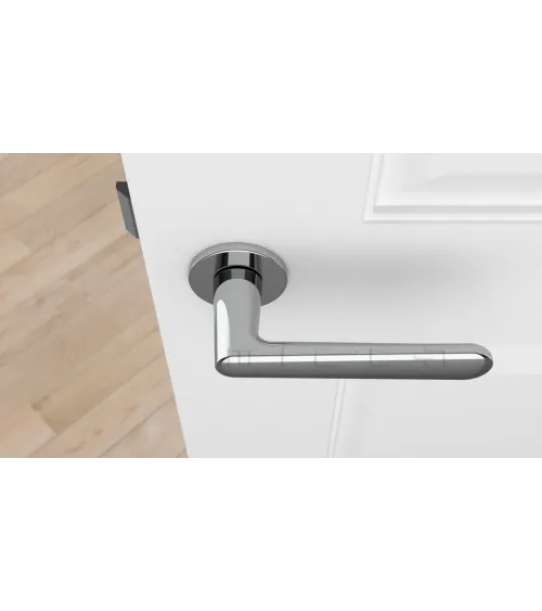 ARIA polished chrome door handle designer handle