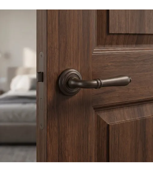 Mandelli Sevilla brass door handle designer handle colour 2