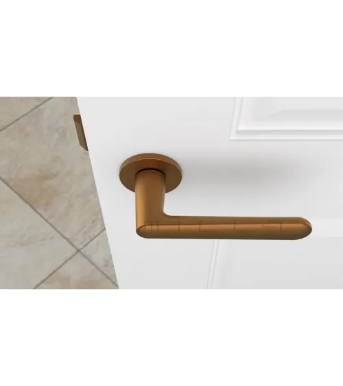 Copper ARIA door handle design handle