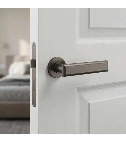 Mandelli Kuki brass door handle designer handle colour 3